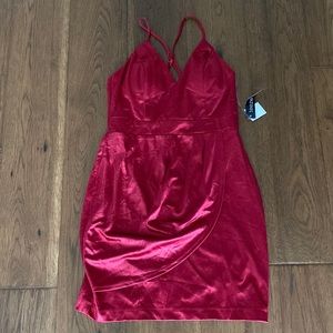 Red mini dress. BNWT